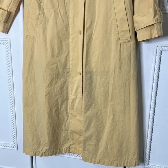 Banana Republic Yellow Trench Coat - Picture 4 of 9